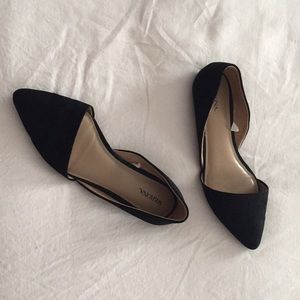 Women's Rebecca Pointed Two Piece Ballet Flats